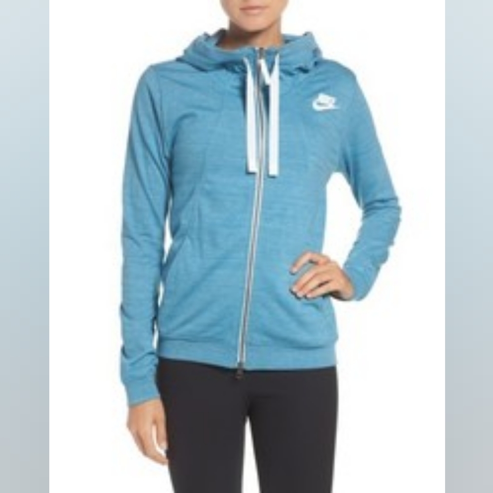 Nike Women's Blue Hoodie
